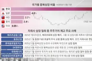 thumbnail - 주주권리 내팽개친 중복상장<br>한국만 ‘상장 또 상장’