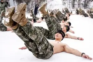 thumbnail - ‘추위야 물렀거라’ 해병대, 동계 설한지 훈련