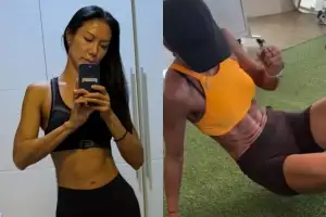 thumbnail - 49세 비키, 30년 운동이 만든 비현실적 ‘강철 몸매’