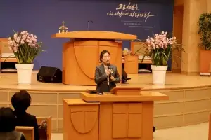 thumbnail - 구미경 서울시의원, 성동구교구협의회·교경협의회 신년감사예배 참석… 축사 전해