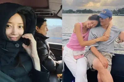 thumbnail - 서하얀, 남편 임창정과 밀착 스킨십…애정 가득한 근황