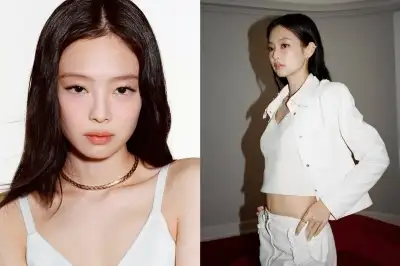thumbnail - 제니, 화이트 재킷 속 숨겨둔 탄탄한 ‘11자 복근’