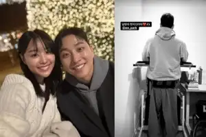 thumbnail - ‘하반신 마비’ 박위, 다시 두 발로 섰다…♥송지은 “남편 멋져”