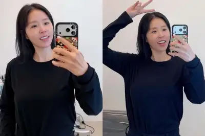 thumbnail - “결혼하더니 더 예뻐졌네”…신지, 흑발로 변신 ‘물오른 미모’