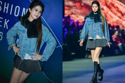 thumbnail - “‘마라탕후루’ 소녀 맞아?”…14세 서이브, 서울패션위크 런웨이 장악