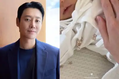 thumbnail - 배우 김동욱, 아빠됐다…아내 스텔라김, ‘딸 사진’ 공개
