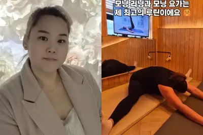 thumbnail - ‘69kg 감량’ 박수지, 운동 일상…“이렇게 유연할 줄이야”