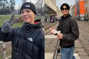 박보검, “밀라노 바이브”…해외에서도 쉬지 않는 비주얼