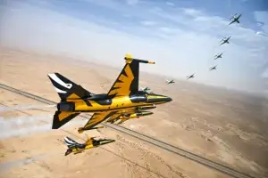 thumbnail - 블랙이글스 에어쇼 편대 비행