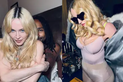 thumbnail - “즐기고 싶다”…67세 마돈나, 38세 연하와 침대 사진 공개