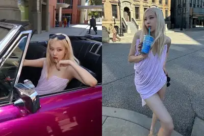 thumbnail - 블랙핑크 로제, 오픈카 타고 ‘영앤리치’ 일상