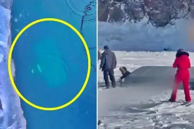 thumbnail - 중국인 관광객 7명 시신으로 발견… 얼음호수 깨져 버스 침몰