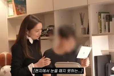 thumbnail - ‘이병헌♥’ 이민정 “동생 생기고 서운했지?” 아들 준후군에 자필편지 쓴 이유