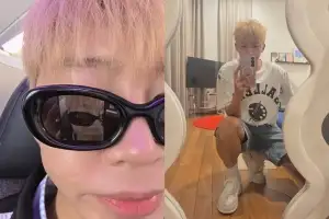 임영웅, 금발 머리로 파격 변신 ‘아이돌 비주얼’