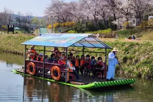thumbnail - 뗏목 타고 벚꽃 즐기는 서초 ‘천천투어’
