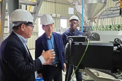 thumbnail - 김선규 호반 회장, 해외 현장 경영… 인프라·에너지 글로벌 사업 ‘박차’