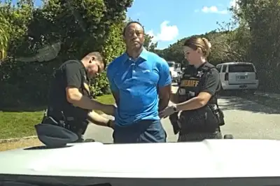 thumbnail - “방금 대통령과 통화했다”…‘약물 운전’ 타이거 우즈, 체포 당시 영상 보니