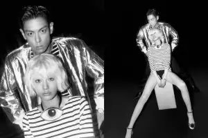 thumbnail - ‘완전 미쳤어!’…탑, 나나와 강렬한 흑백 화보