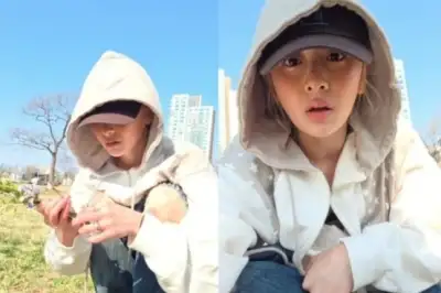 thumbnail - “불법 아냐?” 한강서 꽃 꺾던 걸그룹 멤버, “몰랐다” 사과