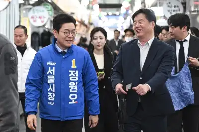 thumbnail - 與 서울시장 후보 ‘명픽’ 정원오…부산시장 후보는 전재수