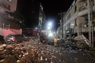 thumbnail - “폭탄 떨어진 줄” 청주 식당서 가스누출 추정 폭발…주민 15명 다쳐