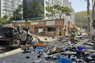 thumbnail - “창문 깨져 얼굴에 파편” “전쟁 난 줄”…청주 가스폭발 일대 아수라장