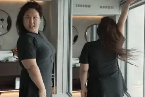 ‘30㎏ 감량’ 풍자, 날렵해진 수영복 몸매 자랑