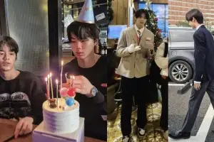 thumbnail - “BTS 진, 뷔 닮았다”…류진, 두 아들 근황 사진 화제