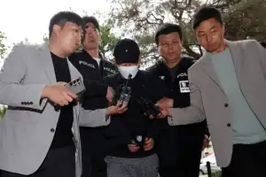 thumbnail - 화물연대 사망사고 운전자 법원 출석