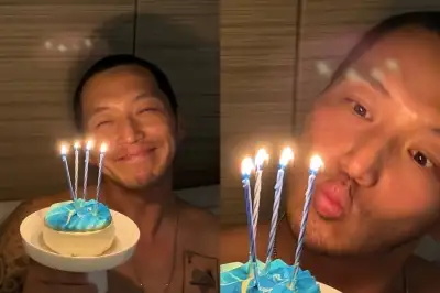 thumbnail - ‘티파니♥’ 변요한, 상의 탈의한 채 생일 파티…‘행복한 미소’