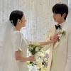 김고은 ♥남편 결혼사진 공개…턱시도 입은 훈
