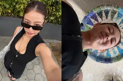 thumbnail - 지효, 여행 중 ‘파격 앵글’ 셀카…정연 “내가 찍어준 거 이쁜데 왜”