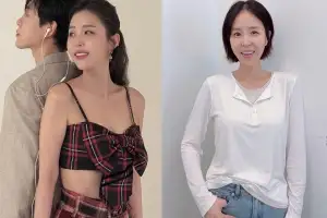 thumbnail - 결혼식 힘들었나…‘문원♥’ 신지, 결혼 후 더 마른 모습