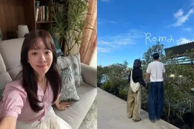 thumbnail - 한지민과 손 꼭 잡은 의문의 ‘키큰男’ ♥최정훈 아니었다 ‘의외 인물’