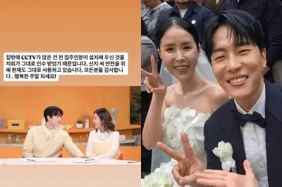 thumbnail - 신지 남편 문원, CCTV 11대 논란 해명…“신지 안전 위해 그대로 둔 것”