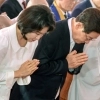 thumbnail - 합장하는 이재명 대통령 부부