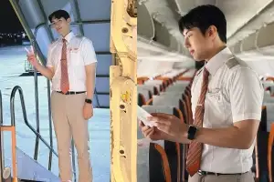 thumbnail - “비행기 탔는데 많이 본 얼굴이” 해체 후 승무원 된 남자 아이돌
