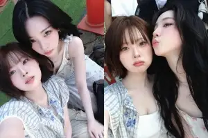 thumbnail - “낭만 좋구나” 카리나와 ‘다정한 투샷’ 올린 배우…누군가 했더니