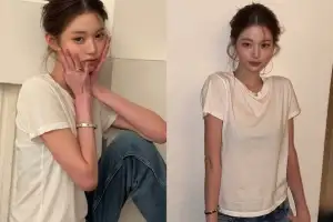 장원영, 흰티에 청바지 입었을 뿐인데 ‘여신 미모’