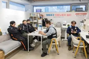 thumbnail - 푹푹 찌는 더위에 오아시스…영등포구, 이동노동자 현장 체감형 지원