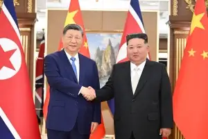 thumbnail - 시진핑 “국경 전면 개방·열차 재개” 김정은 “하나의 중국 견지”
