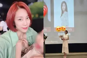 thumbnail - 조민아, 서인영 유튜브 출연 이후 본업 근황…“MVP 수상했어요”