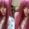 재혼 앞둔 서인영, 파격 핑크 머리로 ‘색다