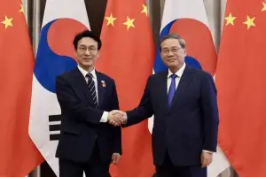 thumbnail - 김민석 “한중 양국 교류 더 늘려야”… 남북·북미대화에 마중물 역할 당부