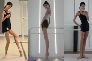 ‘엄태웅♥’ 윤혜진, 46세 발레리나의 ‘군살 제로’ 몸매