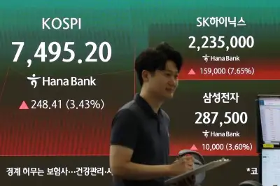 thumbnail - ‘세일 끝났나’ SK하이닉스 장초반 8%대 급등…삼성전자도 3%대↑