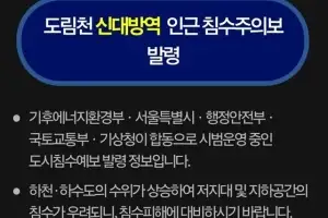 thumbnail - 충청권 이어 서울도 물폭탄…도림천 일대 첫 침수주의보