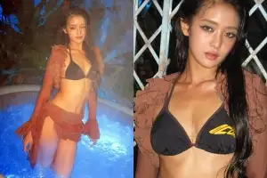 thumbnail - 아이들 민니, 과감한 비키니…반전 볼륨 몸매