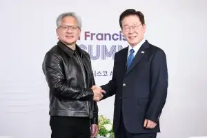 thumbnail - 젠슨 황 “SK·엔비디아 5000억 달러 비즈니스 파트너십 체결”