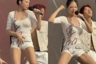 thumbnail - 비비, 워터밤 파격 퍼포먼스에 ‘너무 야해’ 갑론을박[이슈픽]